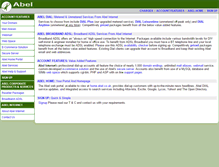 Tablet Screenshot of abel.co.uk